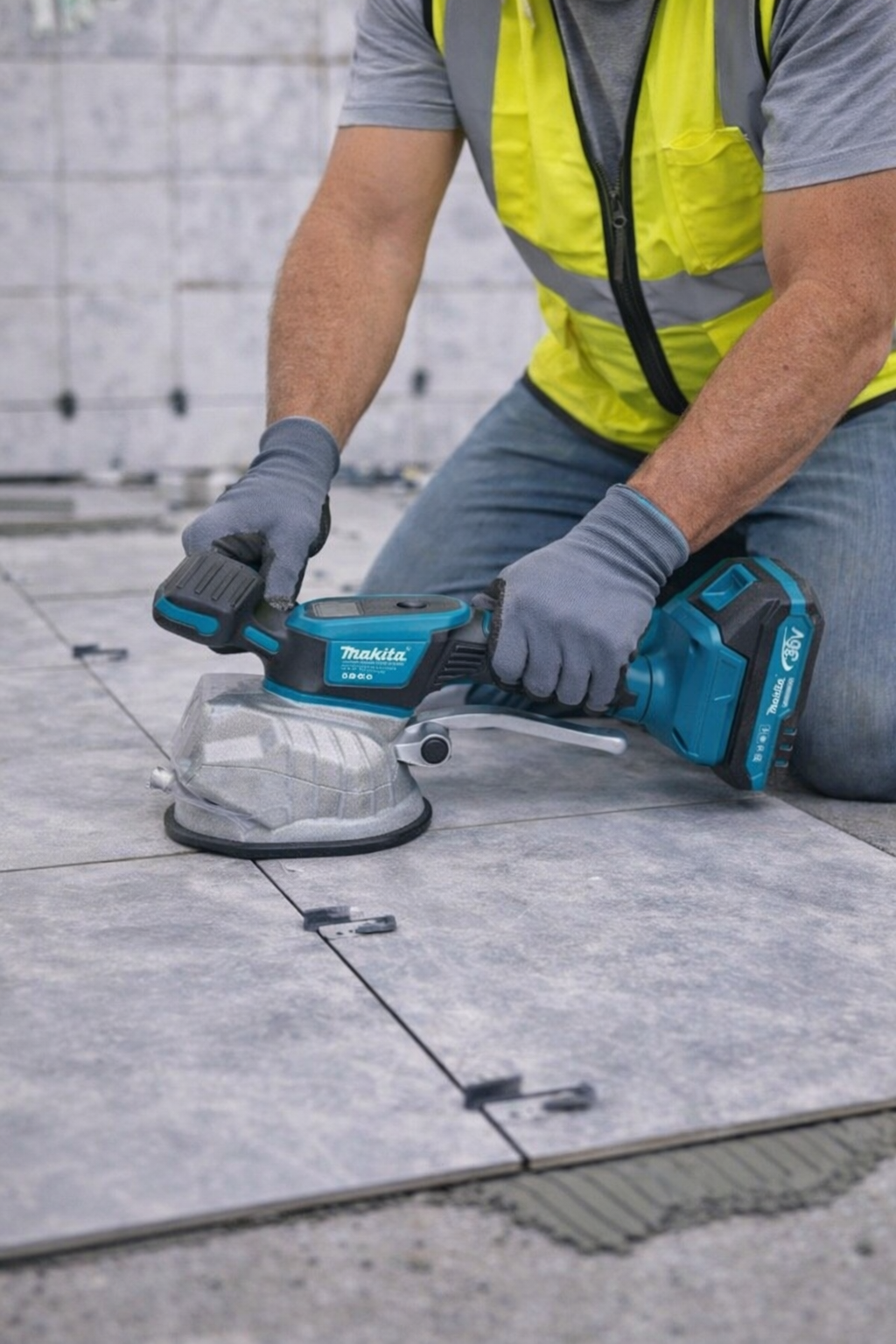 venteuse vibrante Bosch/ makita 36v - الصورة 4