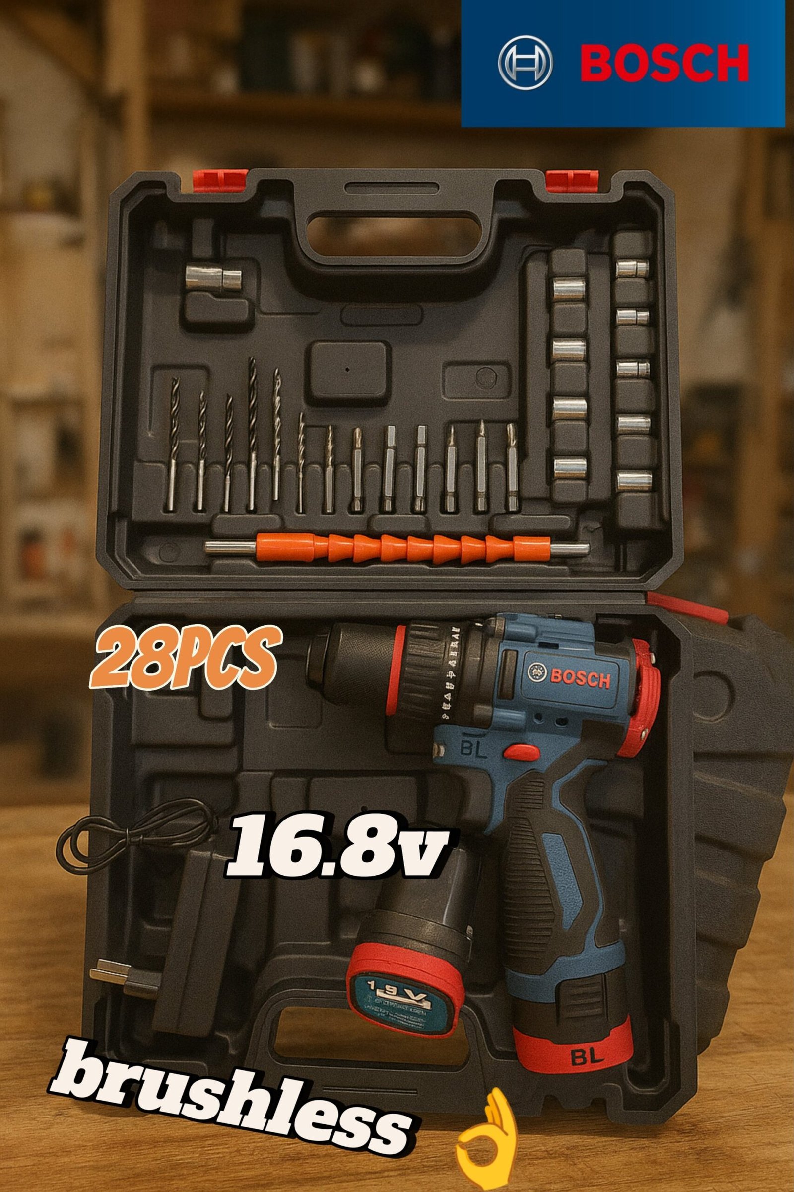 viseuse Bosch 16.8v - الصورة 2