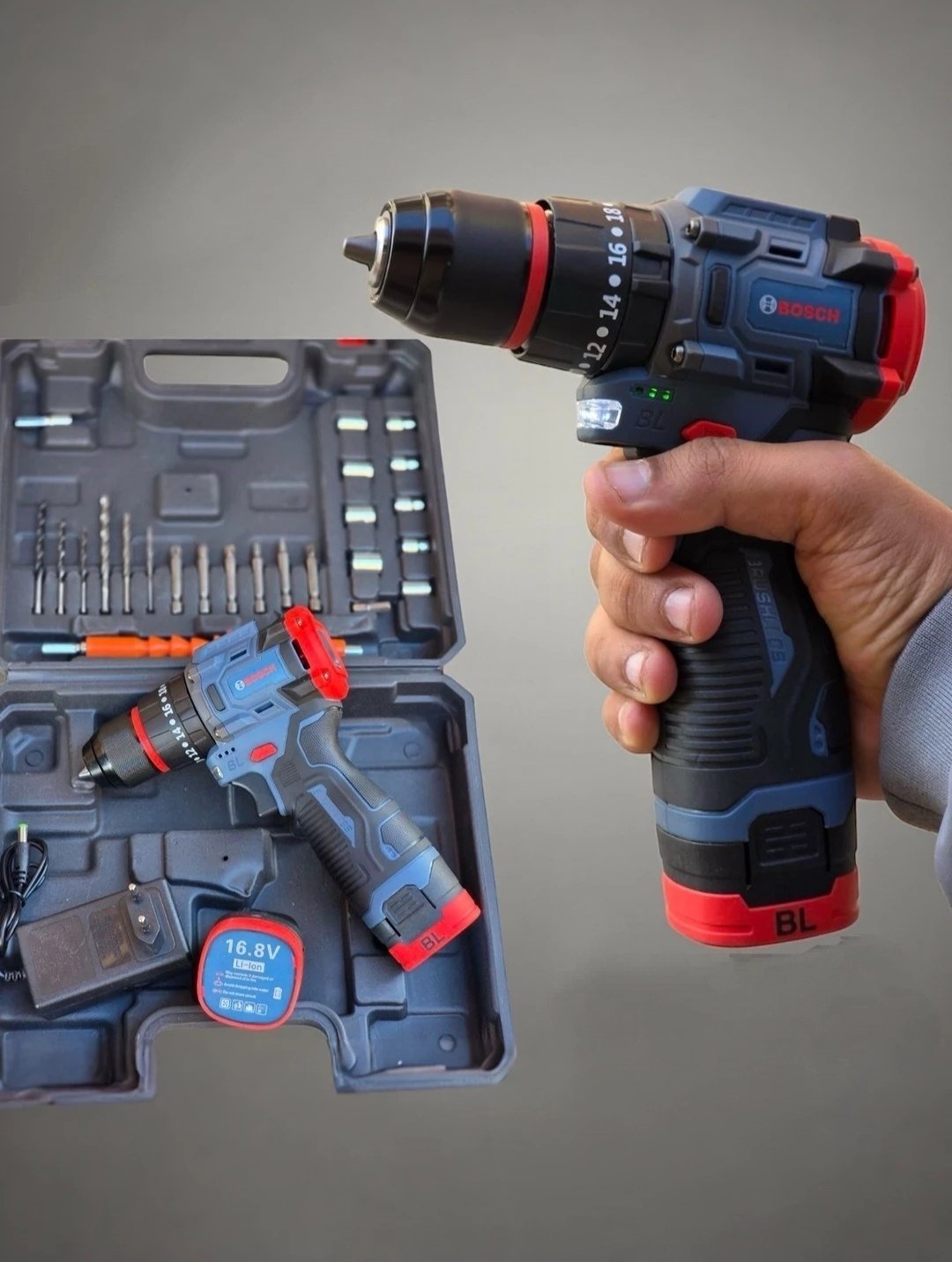 viseuse Bosch 16.8v