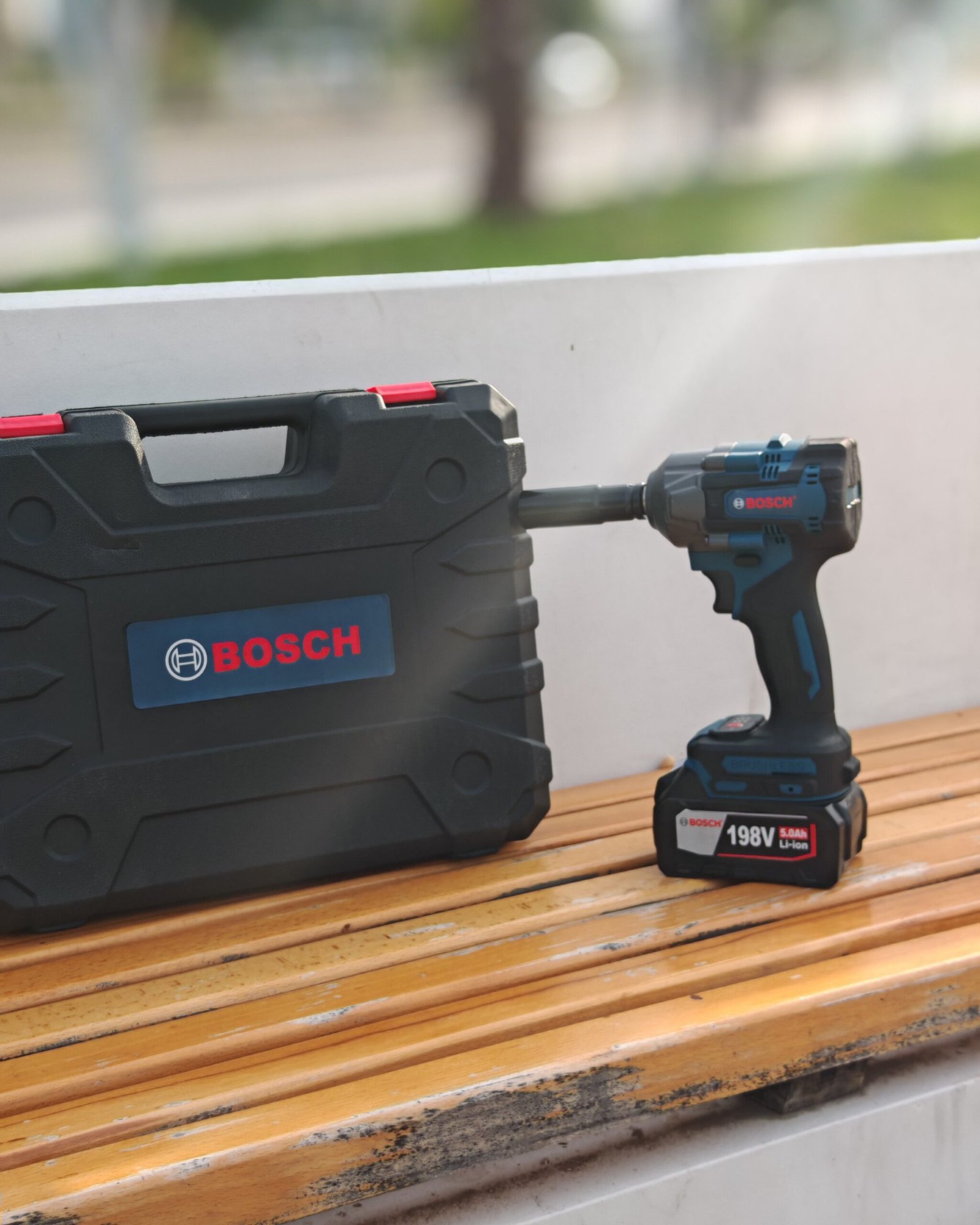 cle choc bosch 198v - الصورة 4